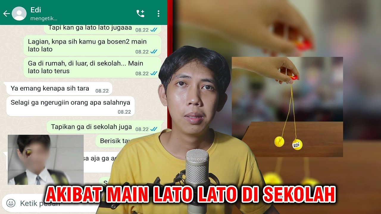AKIBAT MAIN LATO-LATO DI SEKOLAH 😱 | CHAT HISTORY HORROR INDONESIA