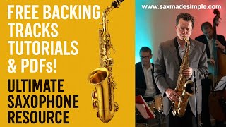 Free Saxophone Backing Tracks 🎷 Unlock the Ultimate Resource!