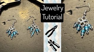 Download Lagu How to make Wire \u0026 Bead Earrings MP3