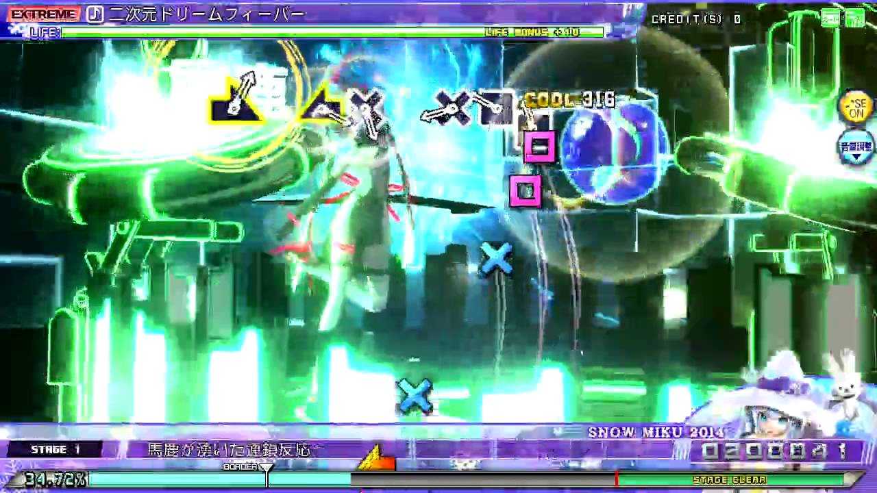 Project DIVA AC FT - 二次元ドリームフィーバー EXTREME Perfect
