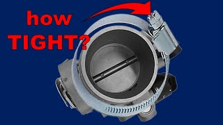 ⚠ Throttle Body Problem | Worm Drive Clamp Torque 