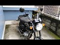 ヤマハ YB125SP のブレーキホース交換。（ステンメッシュ）