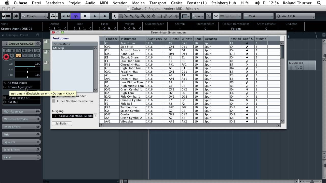 20.26 Cubase - Andere MIDI-Editoren