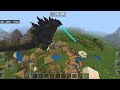 Godzilla Destroying Village