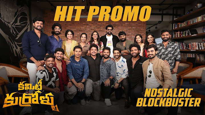 Rana Daggubati Pan Telugu Promotions | Committee Kurrollu movie | Niharika | Telugu Dhamaka
