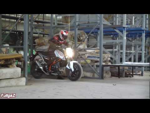 וִידֵאוֹ: KTM 690 Duke, מבחן (וידאו, הערכה וגיליון טכני)