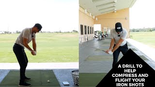 A DRILL TO HELP COMPRESS AND FLIGHT YOUR IRON SHOTS