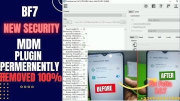 Tecno BF7 - V1904 Permanent SecurityPlugin Removal