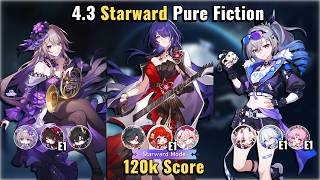NEW 4.3 Starward Mode Pure Fiction | E2 Acheron x E0 Blade &amp; E2 SW999 &amp; E2 Therta | HSR