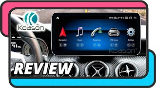 Koason Carplay And Android Auto Display Screen For Mercedes A Cla Gla Cl Review