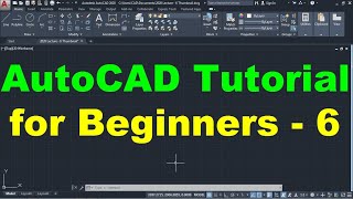 Famous AutoCAD Tutorial for Beginners - 6 Profile