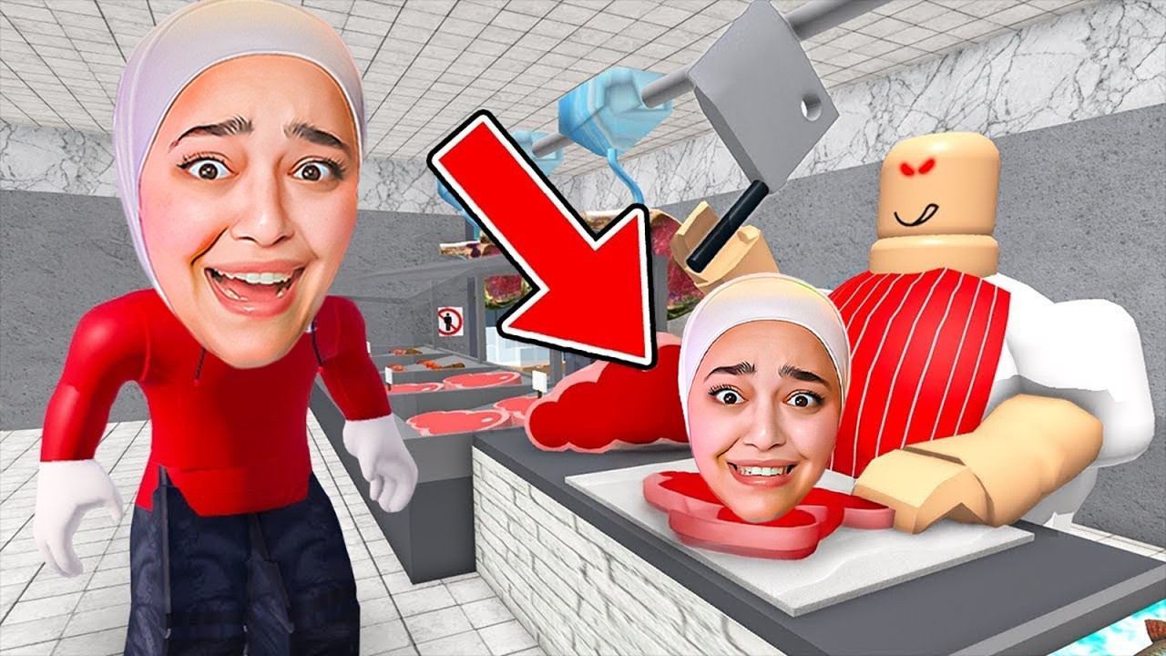 هربت من سجن السيد لحمة #roblox