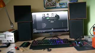 RFT Kompaktbox B7151 + Sony TA515 Audio test