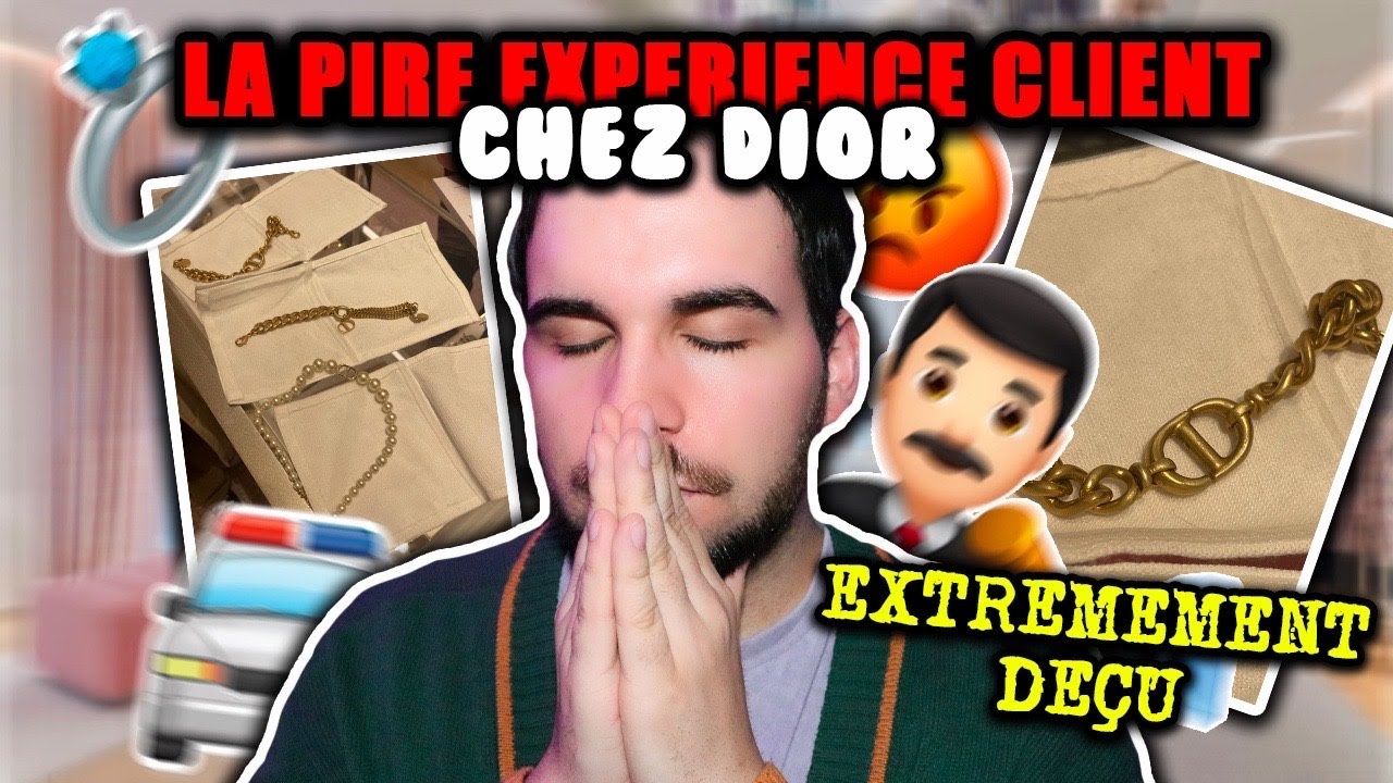 GROS COUP DE GUEULE !  MA PIRE EXPÉRIENCE CLIENT CHEZ DIOR : Je vais finir au tribunal - Dear Chriss