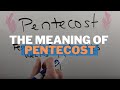 The meaning of pentecost