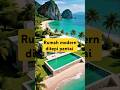 Wow keren sekali 😱 rumah modern ditepi pantai 🏝️#design #desain