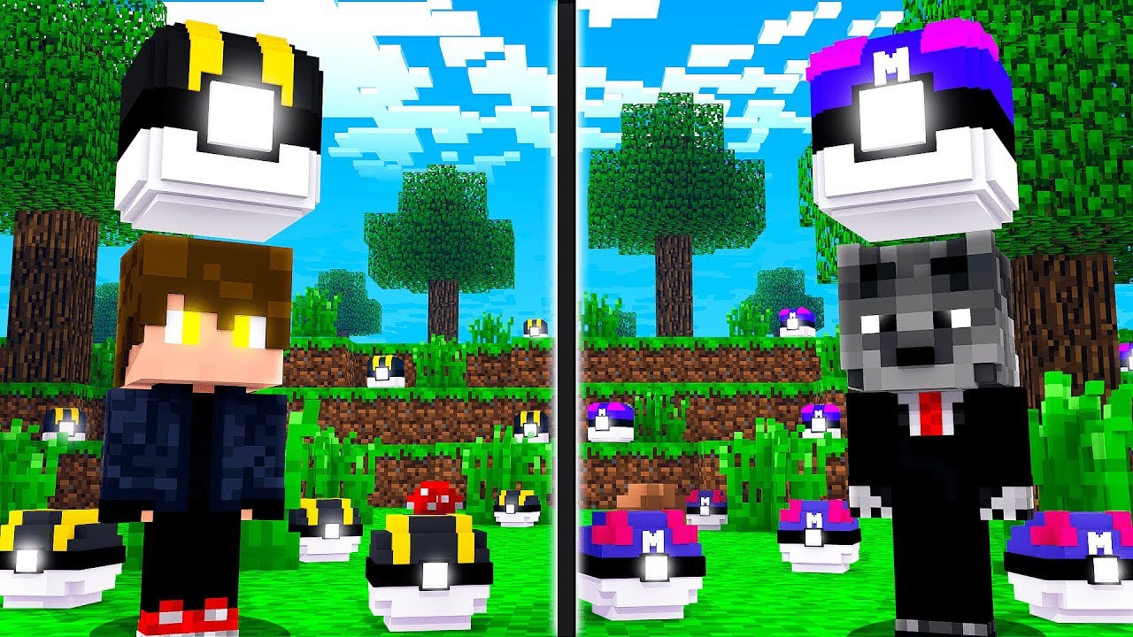 MASTER BALL vs ULTRA BALL MINECRAFT PIXELMON MOD YouTube