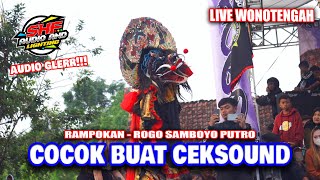 SHAFIRA AUDIO | Rampak Barong Jaranan ROGO SAMBOYO PUTRO Live Wonotengah Purwoasri 2024