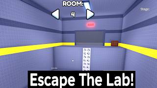 ROOM 4 in ESCAPE THE LAB Roblox Walkthrough [Full Guide] 🧠 [How to Complete Room 4]