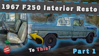 1967 Ford F250 Interior Restoration - Part 1