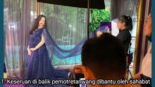 10 Momen Seru Foto Maternity Tasya Farasya Di Rumah