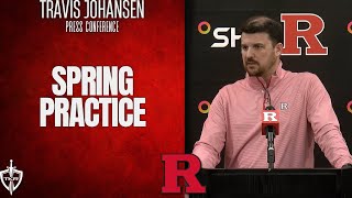 Travis Johansen Spring Ball Press Conference 2026 - Rutgers Scarlet Knights Football