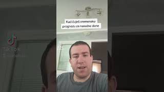 Kad Čuješ Vremensku Prognozu Za Naredne Dane