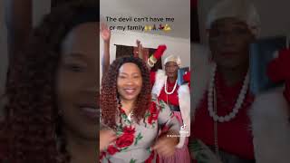 The devil can’t have me or my family. 🙏🏿🙌💪💃🏾