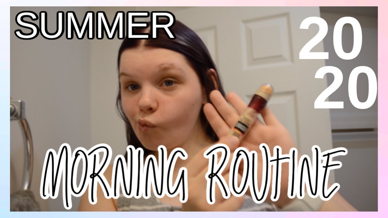 summer morning routine in quarantine 2020