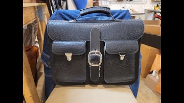 Making the soft sided briefcase part 4! Lets finish this!