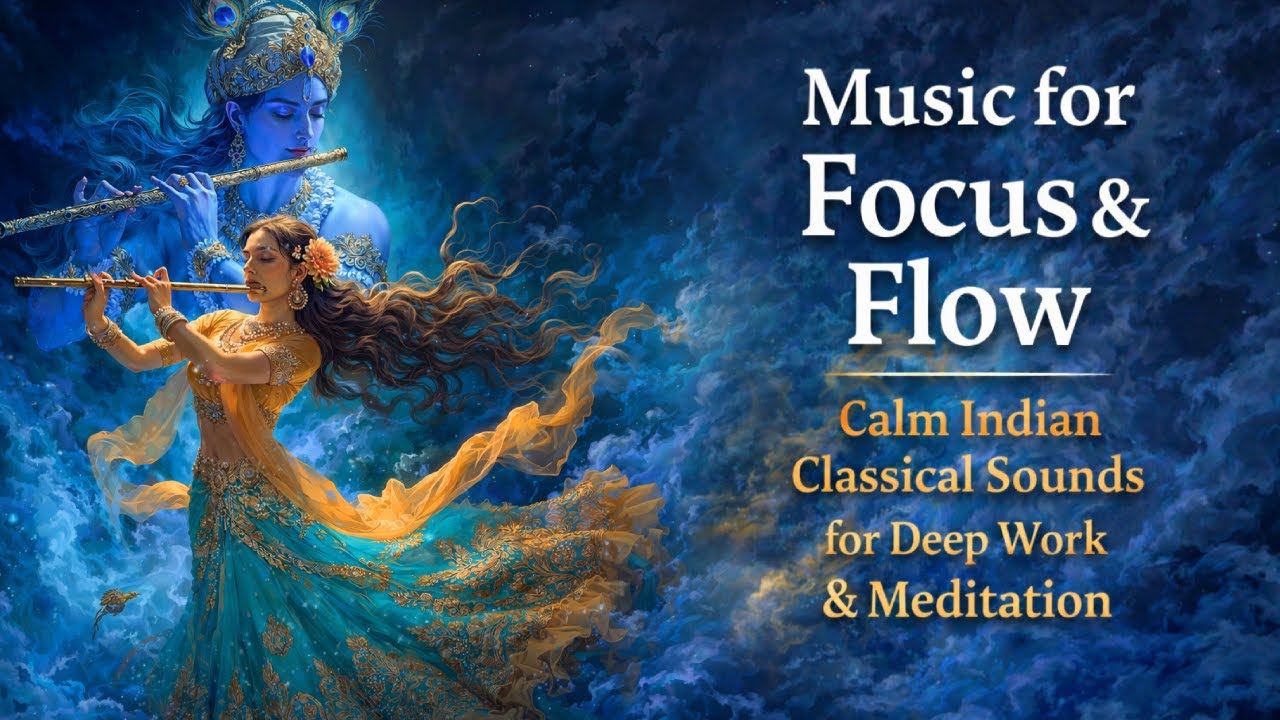 Music for Focus & Flow | Indian Classical Music for Deep Work, Study & Meditation