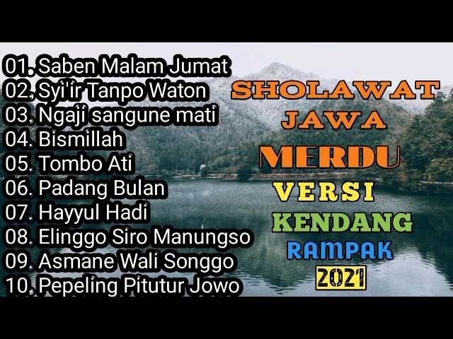 Sholawat Jawa Merdu Versi Kendang Rampak 2021 class=