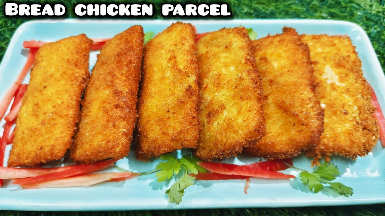 Bread chicken cheese fajita parcel recipe |कुरकुरा चिकन पार्सल | Ramazam Series Episode 3 #parcel