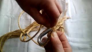 Eye Splice With Thimble #1