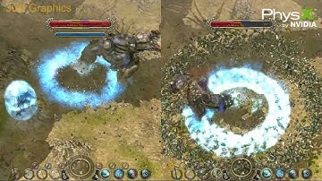 Sacred2 PhysX Side By Side AudioEffects [Guru3D.com]