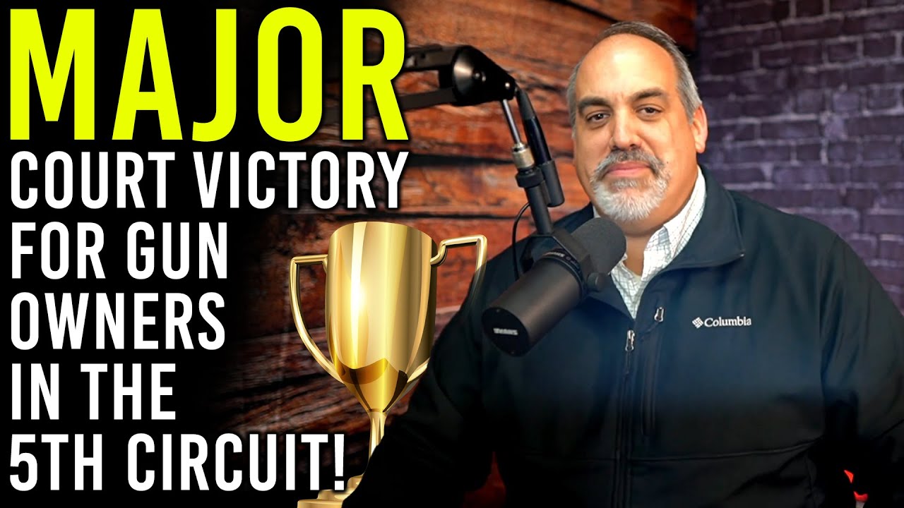 🚨 Massive Gun Rights Victory in the 5th Circuit!