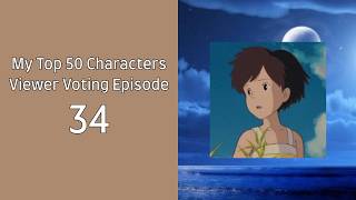 My Top 50 Characters Viewer Voting Episode 34