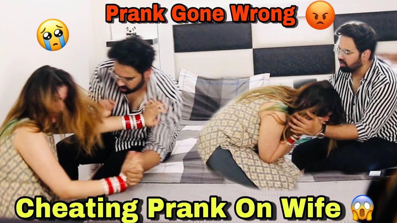 Cheating Prank On Wife 😱😱 | Arushi Started Crying 😢😢 | AR for ALL #prank #cheatingprank #allfam