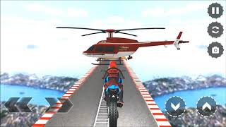 Impossible Racing Motor Bike Stunt Uphill Track Game || Bike Stunt Games #Extreme Bike Game screenshot 5