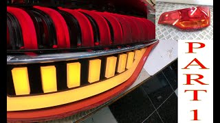 Audi̇ Led Stop Di̇nami̇k Si̇nyal Part 1