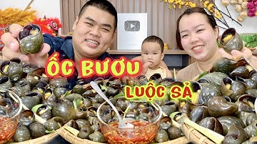 Ốc Bươu Luộc Sả Chấm Nước Mắm Sả Ớt Ngon Chấn Động Món Ăn Dân Dã Nhưng Vạn Người Mê | Tập 839