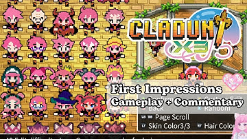 Cladun X3 First Impressions | A quirky dungeon crawler where you can customize everything!