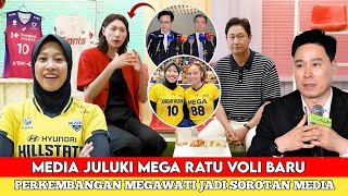 🔴 TRENDING #1‼️mega jadi sorotan media korea😱 pengamat voli dan KYK sepakat dg sebutan itu🔥