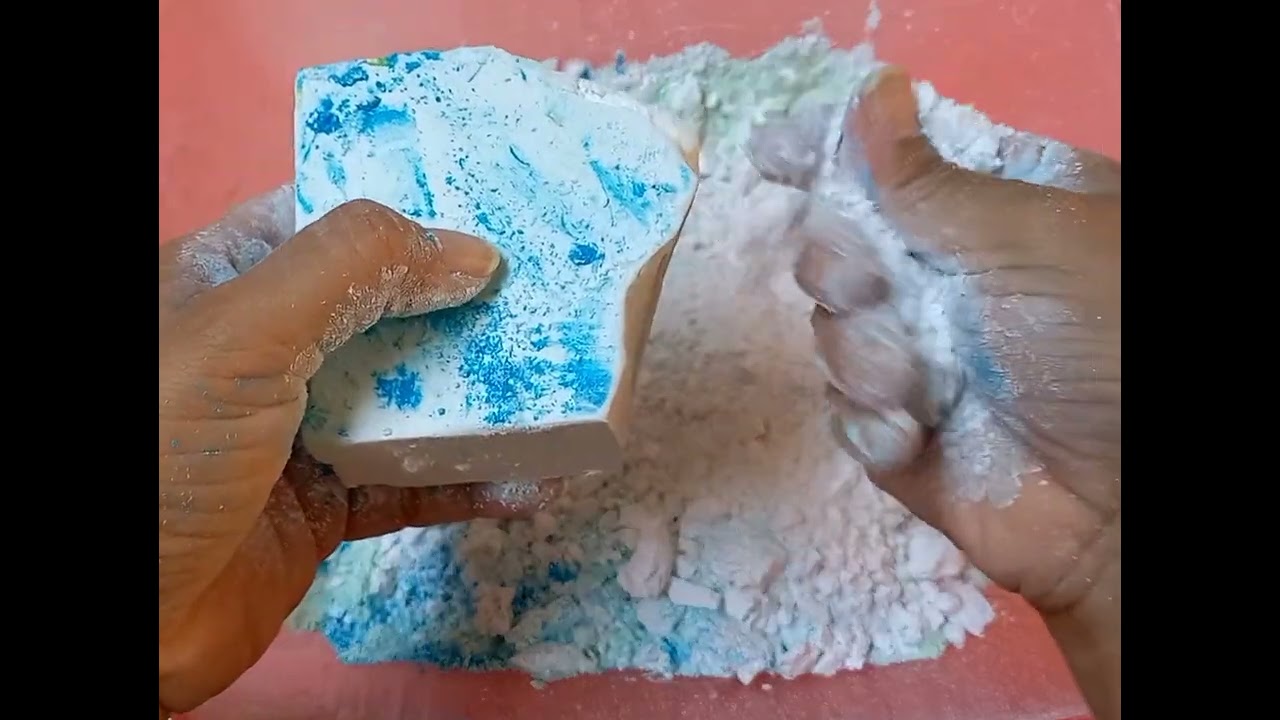 Tiza crujiente ASMR ✨💙