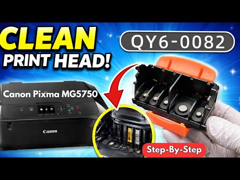 Canon Pixma MG5750 Print Head Cleaning – Manual Cleaning Step-by-Step Guide