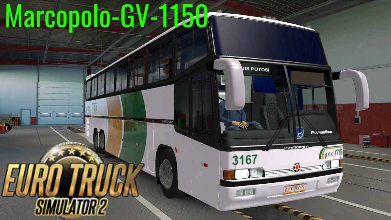 Euro Truck Simulator 2 Обзор мода (Marcopolo GV 1150)