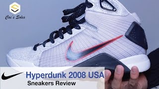 Sneaker Review Hyperdunk 2008 - USA Color Way