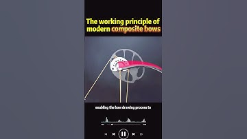 The working principle of modern composite bows#usa #knowledge #science