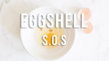 How To Remove Eggshells From A Mixing Bowl