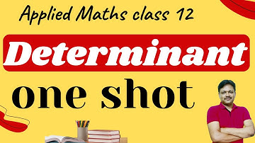 One Shot | Chapter 4 | Applied Maths | core maths | Class 12 | Determinant| Gaur Classes